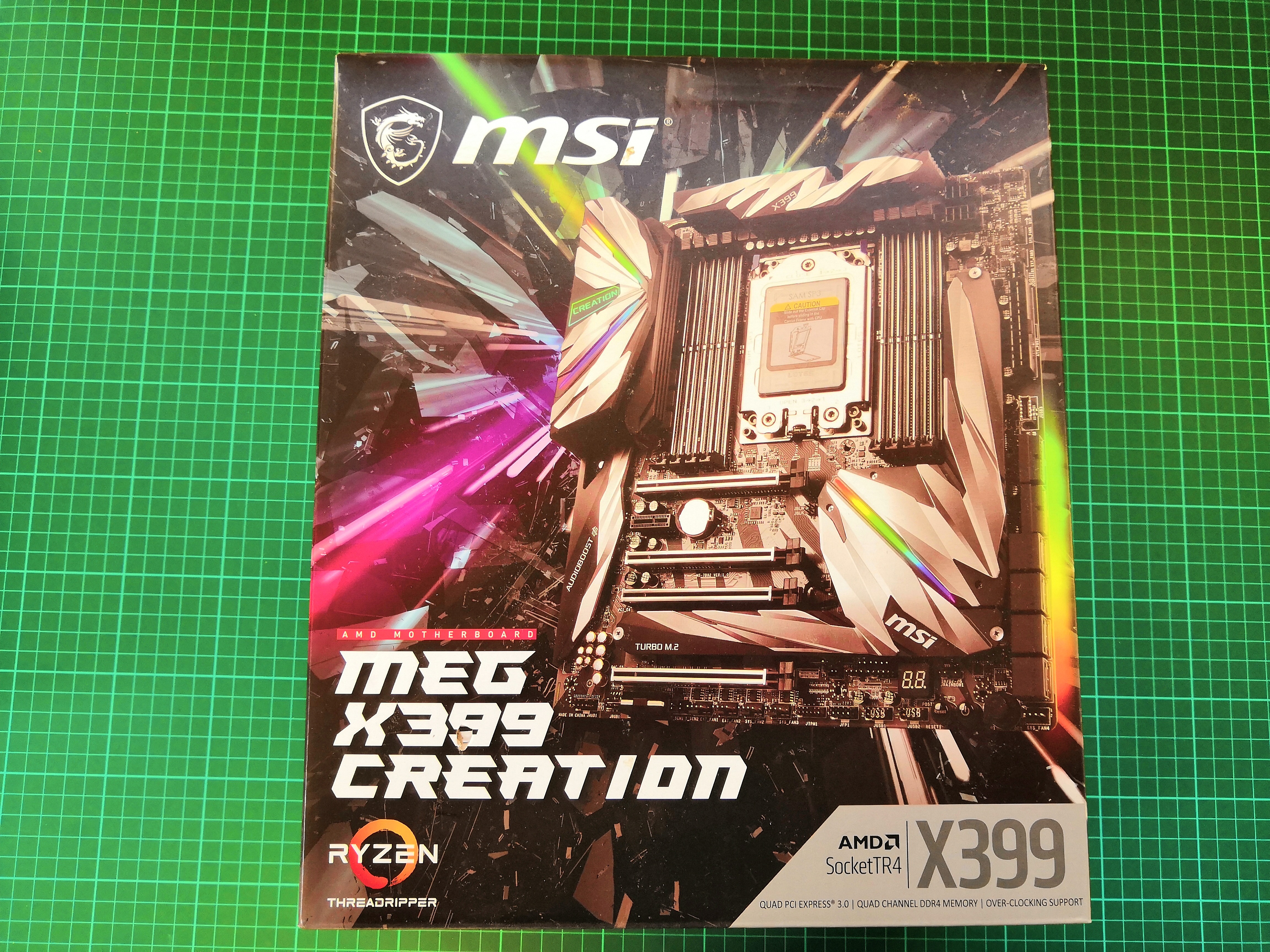 X399 Motherboards: The MSI X399 Creation - The AMD Threadripper 2